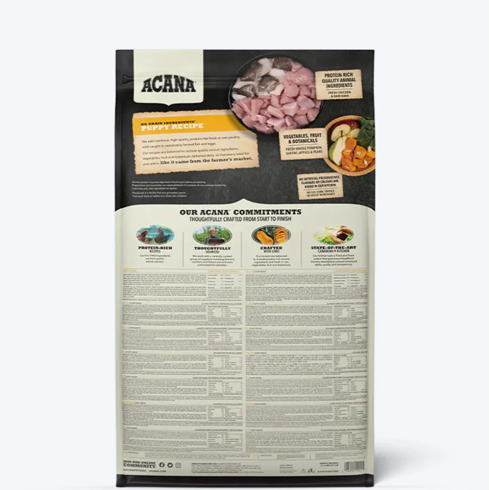 Acana Mini & Medium Breed Junior Dry Puppy Food