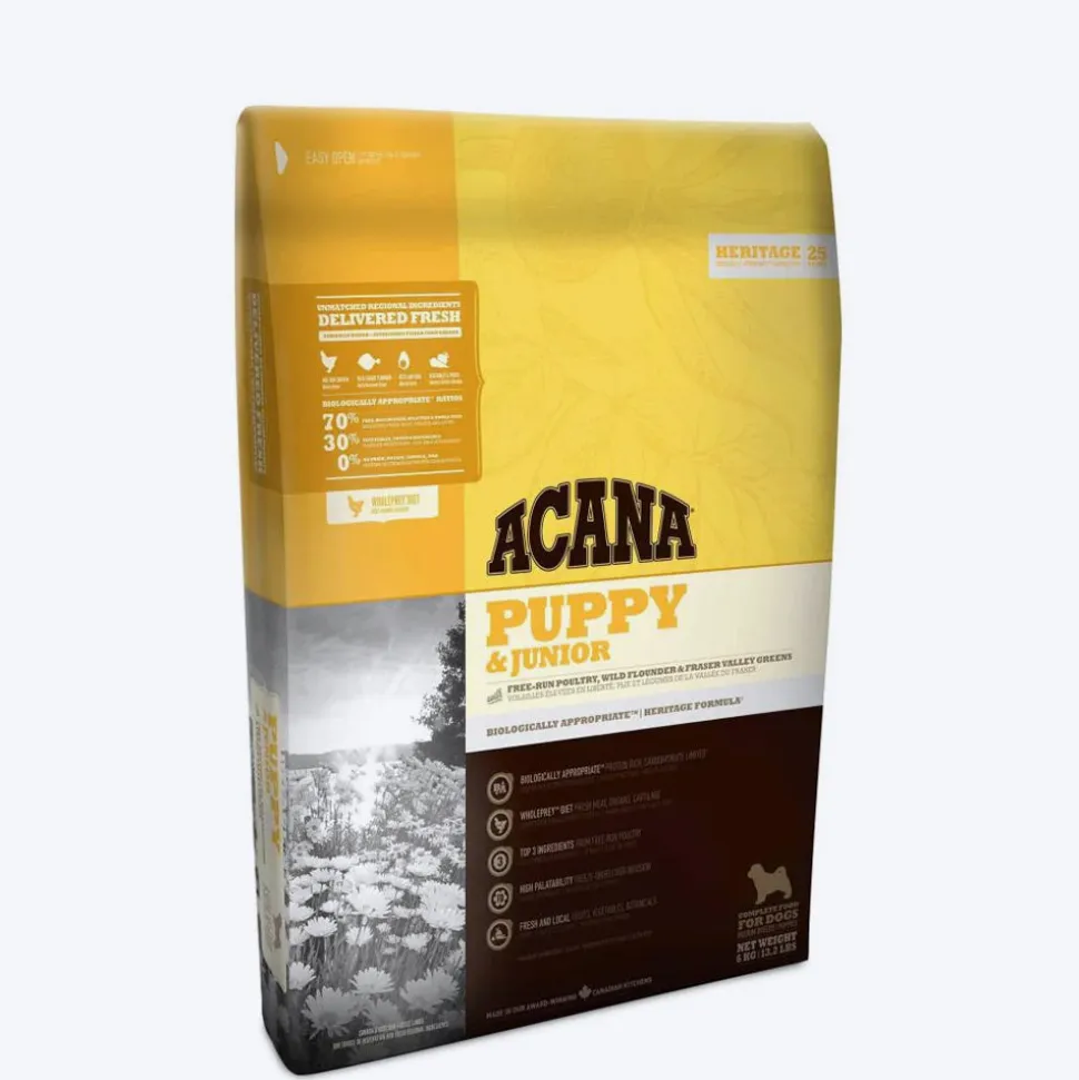 Acana Mini & Medium Breed Junior Dry Puppy Food