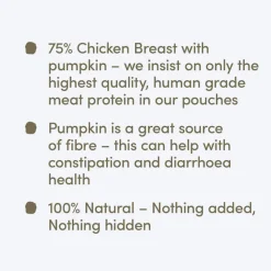 Applaws 75% Chicken Breast with Pumpkin in Broth Natural Wet Cat Food - 70 g
