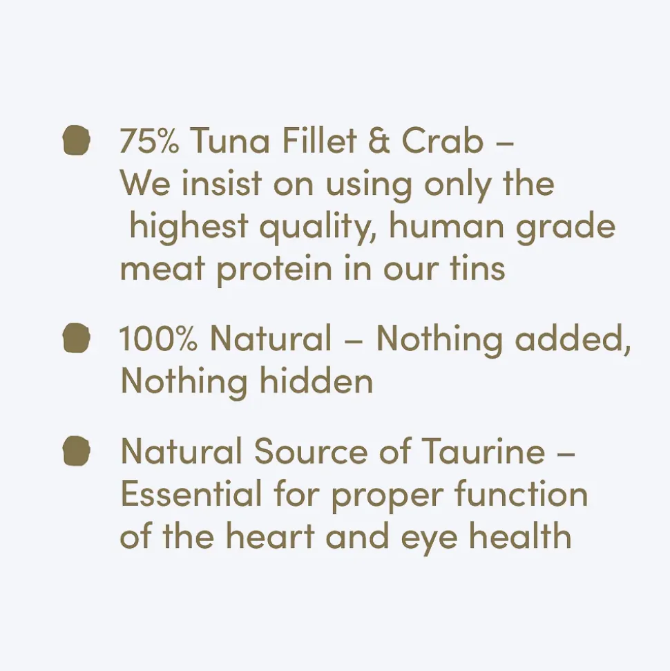 Applaws 70% Tuna Fillet with Crab Natural Wet Cat Food - 70 g