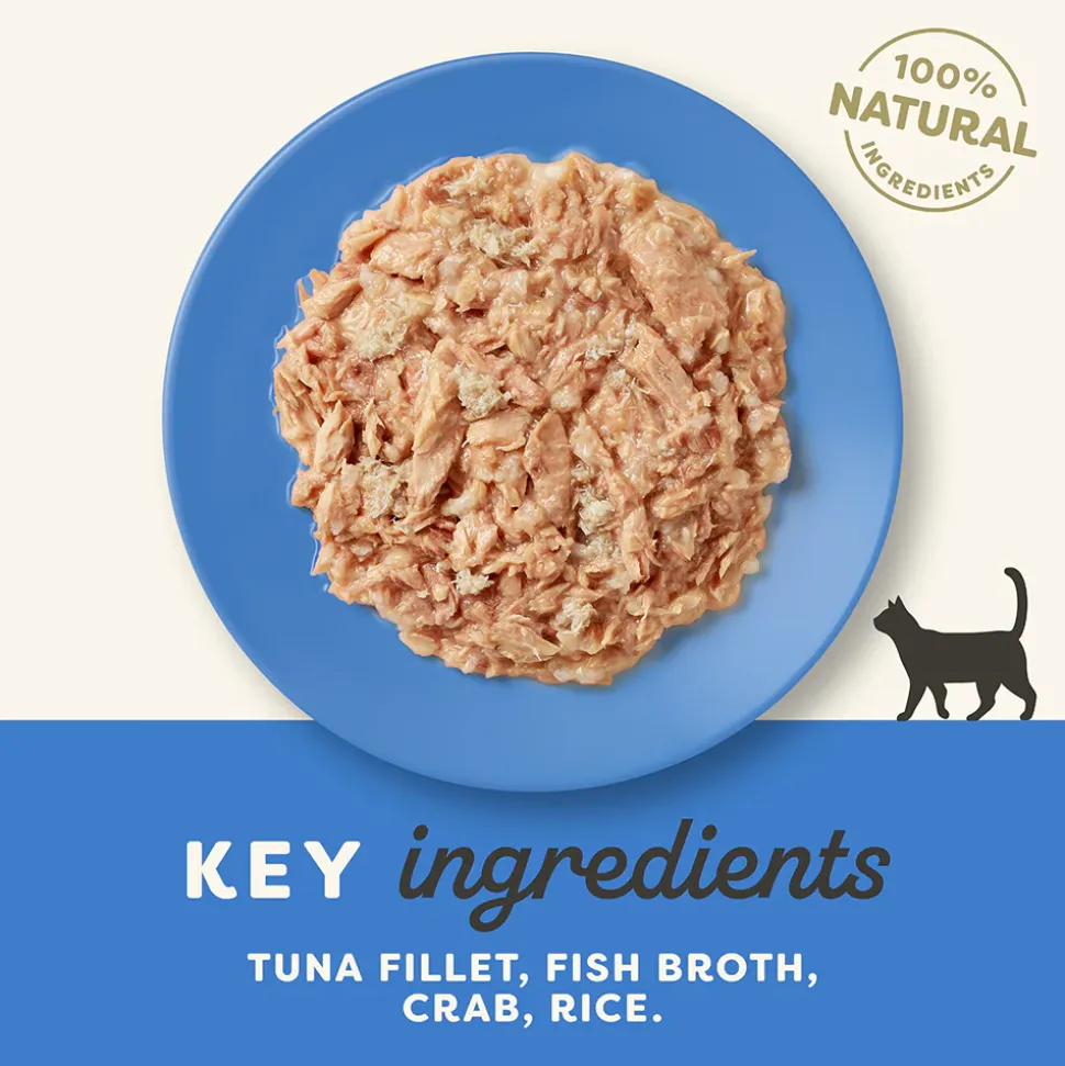 Applaws 70% Tuna Fillet with Crab Natural Wet Cat Food - 70 g