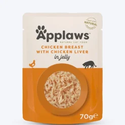Applaws Chicken Breast with Liver in Jelly Wet Cat Food - 70 g