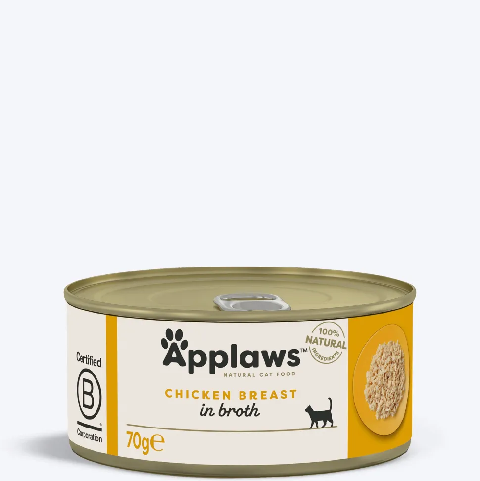 Applaws Natural 75% Chicken Breast Wet Cat Food - 70 g