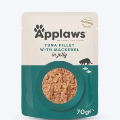 Applaws Natural 55% Tuna with 8.5% Mackerel in Jelly Wet Cat Food - 70 g