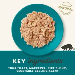 Applaws Natural 55% Tuna with 8.5% Mackerel in Jelly Wet Cat Food - 70 g