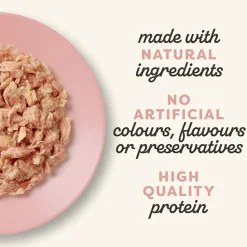 Applaws Natural Cat 55% Tuna with 7% Salmon in Jelly Wet Cat Food - 70 g