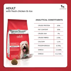 Arden Grange Mini & Medium Breed Adult Dry Dog Food - Fresh Chicken & Rice
