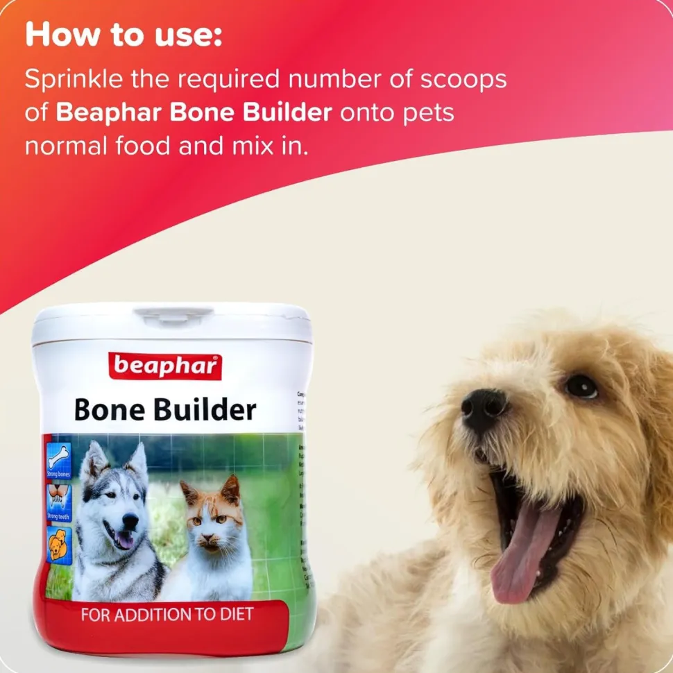 Beaphar Bone Builder For Dogs & Cats - 400 g