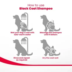 Beaphar Black And Shiny Coat Shampoo For Dog - Aloe Vera - 250 ml