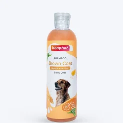 Beaphar Brown And Shiny Coat Shampoo For Dog - Honey & Aloe Vera - 250 ml