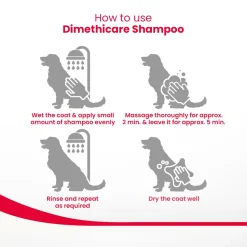 Beaphar Dimethicare Tick & Flea Shampoo For Dog & Cat - Aloe Vera - 200 ml
