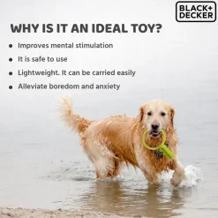 Black+Decker Key Tug, Float Fetch Toy For Dogs