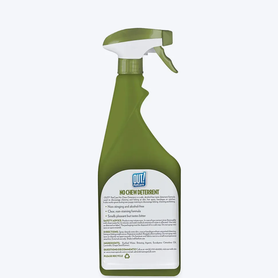 Bramton Out! No Chew Deterrent Spray For Dogs - 500 ml