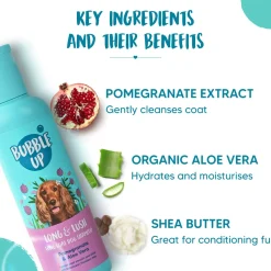 Bubble Up - Long & Lush Long Coat Shampoo For Dog - 200 ml