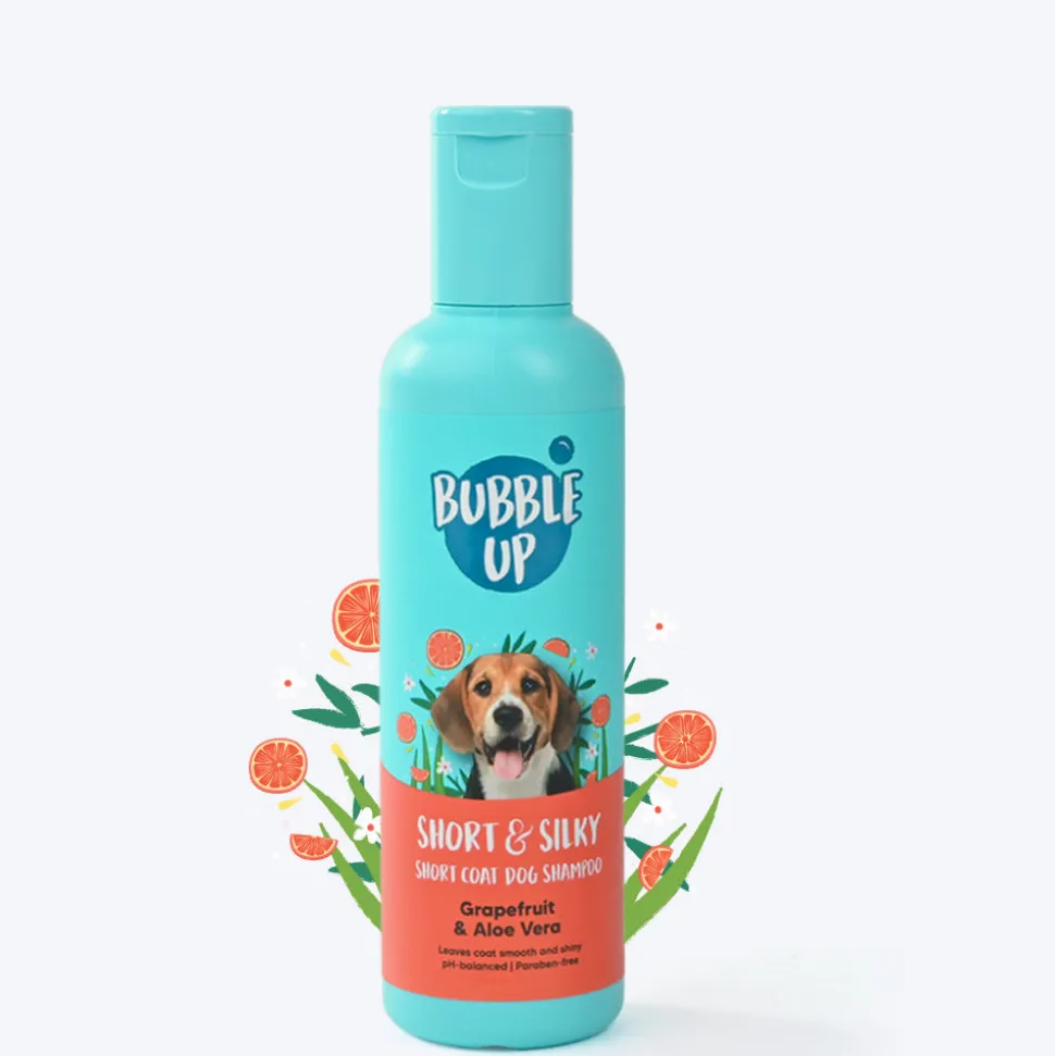 Bubble Up - Short & Silky Short Coat Shampoo For Dog - 200 ml