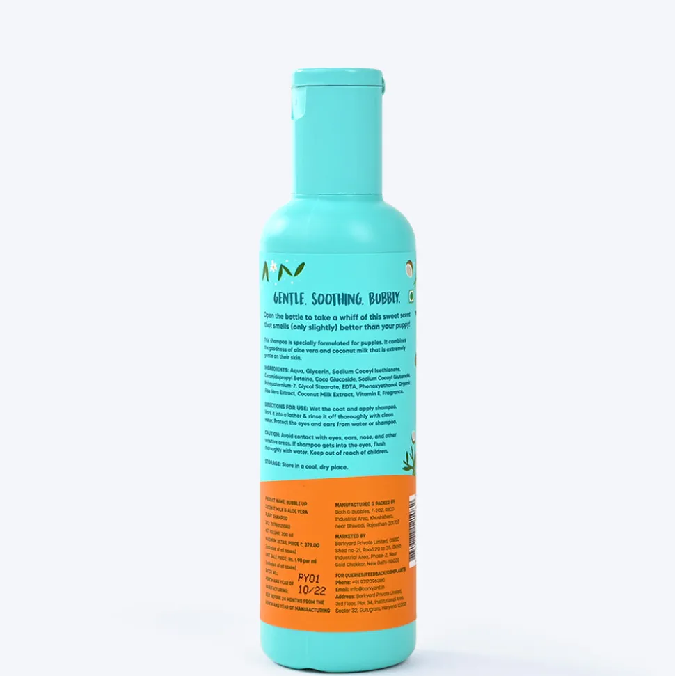 Bubble Up - Small & Soft Shampoo For Puppy - 200 ml