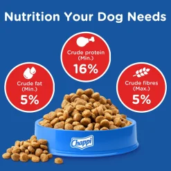 Chappi Adult (1+ Years) Dry Dog Food - Chicken and Rice