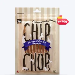 Chip Chops Chicken & Codfish Sandwich Treats For Dog