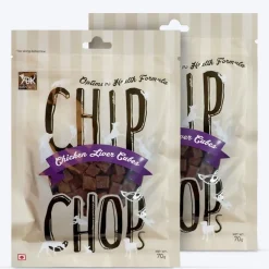 Chip Chops Chicken Liver Cubes Treats For Dog - 70 g