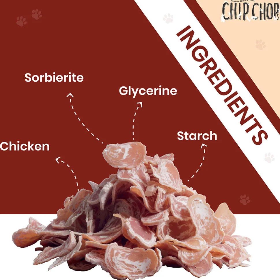 Chip Chops Chicken Square Treats For Dog - 70 g