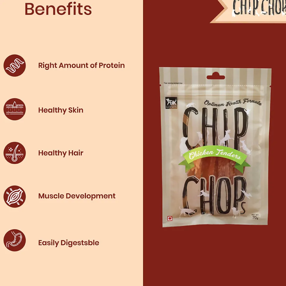 Chip Chops Chicken Tenders Treats For Dog