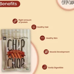 Chip Chops Devilled Chicken Sausage Treats For Dog - 70 g