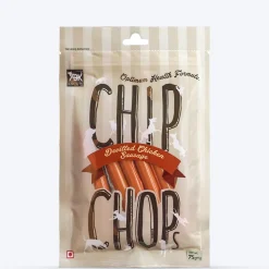 Chip Chops Devilled Chicken Sausage Treats For Dog - 70 g
