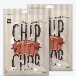 Chip Chops Devilled Chicken Sausage Treats For Dog - 70 g