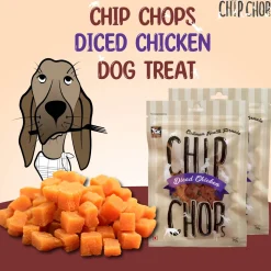 Chip Chops Diced Chicken Treats For Dog