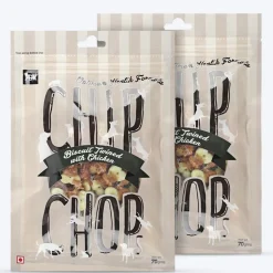 Chip Chops Dog Treats - Biscuit Twined with Chicken - 70 g