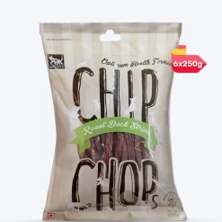 Chip Chops Roast Duck Strips Treats For Dog - 250g