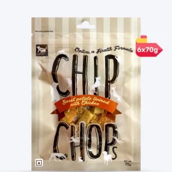 Chip Chops Sweet Potato Twined with Chicken Treats For Dog - 70 g