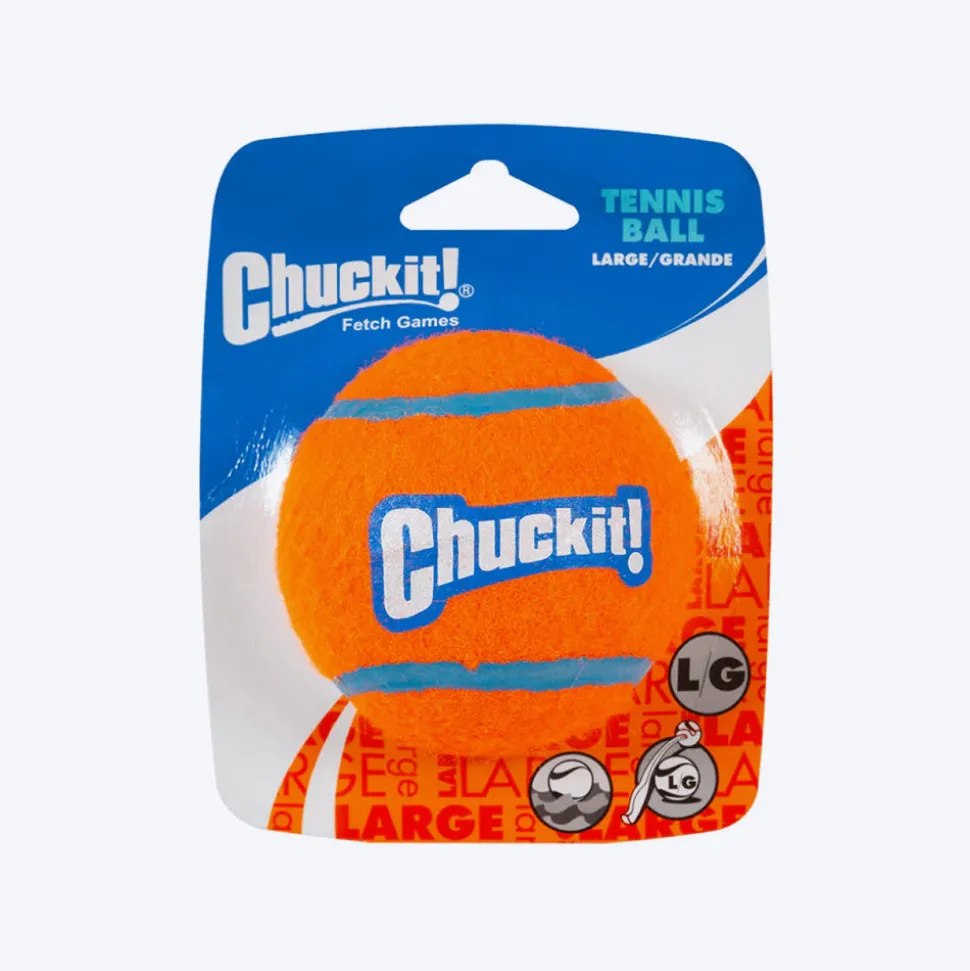 Chuckit! Tennis Ball Dog Fetch Toy - Orange