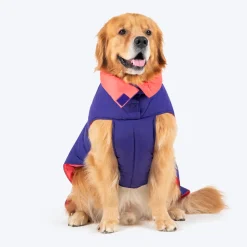 Dash Dog Swift Strides Puffer Jacket For Dog - Purple & Pink