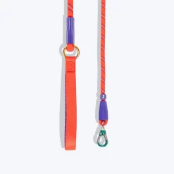 Dash Dog Chaser Rope Leash For Dog - Red