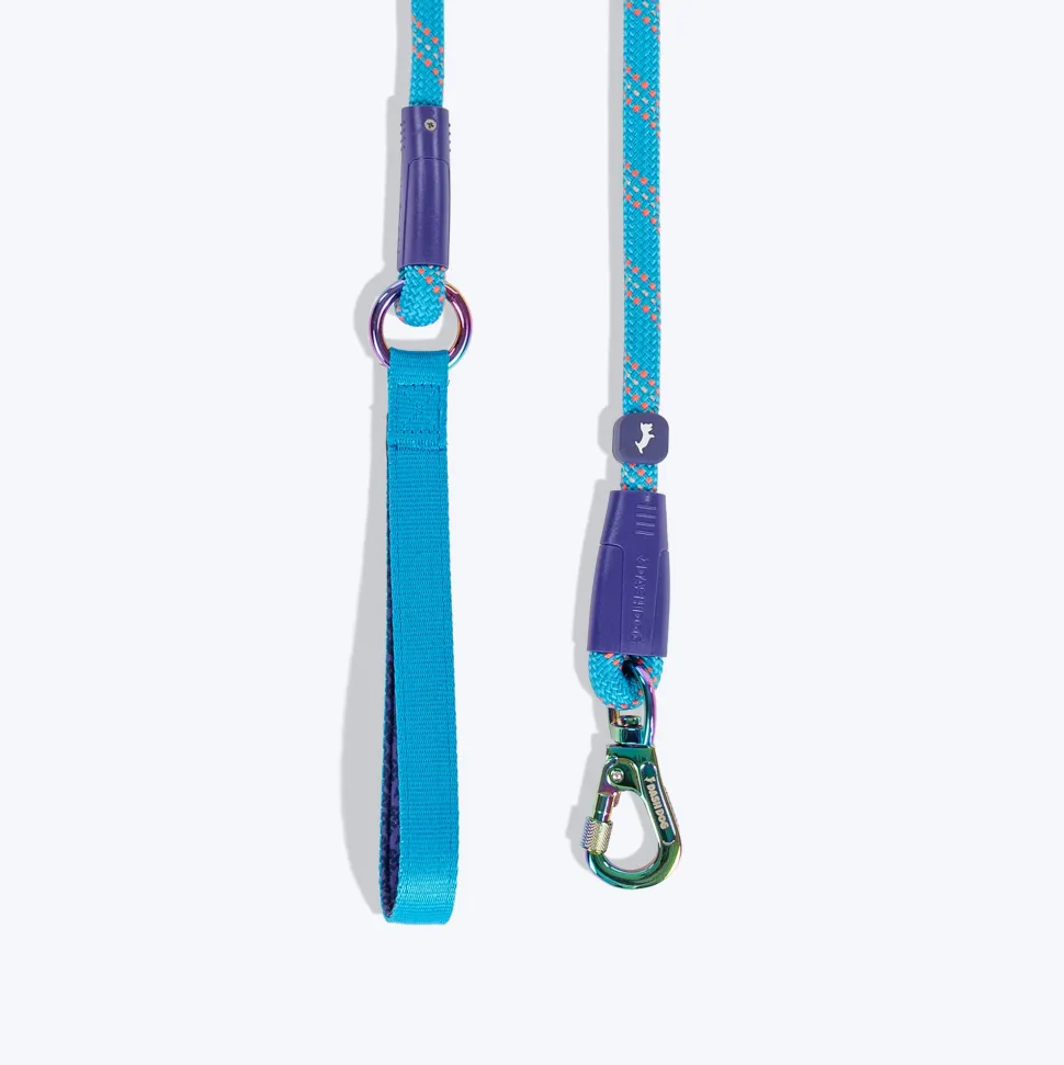 Dash Dog Chaser Rope Leash For Dog - Blue