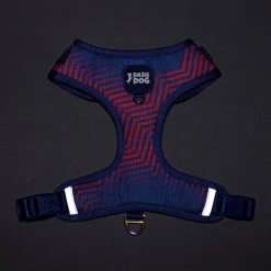 Dash Dog Chevron Easy Walk Harness For Dog - Purple