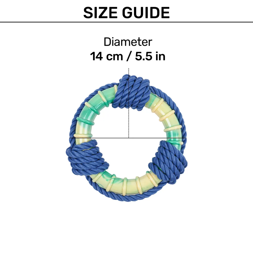 Dash Dog Disc Dasher Rope Toy For Dog - Multicolor
