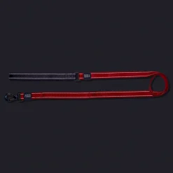 Dash Dog Dual Handle Leash For Dog - Red & Purple