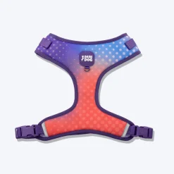 Dash Dog Flow Easy Walk Harness - Violet & Red