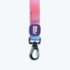 Dash Dog Flow Printed Leash - Pink & Aqua Blue