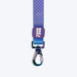 Dash Dog Flow Printed Leash - Violet & Red
