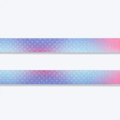 Dash Dog Flow Print Leash - Pink & Aqua Blue