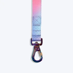 Dash Dog Flow Print Leash - Pink & Aqua Blue