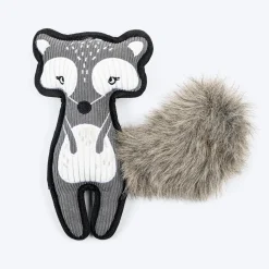 Dash Dog Forest Fox Plush Toy For Dog - Grey