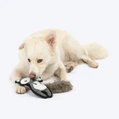 Dash Dog Forest Fox Plush Toy For Dog - Grey