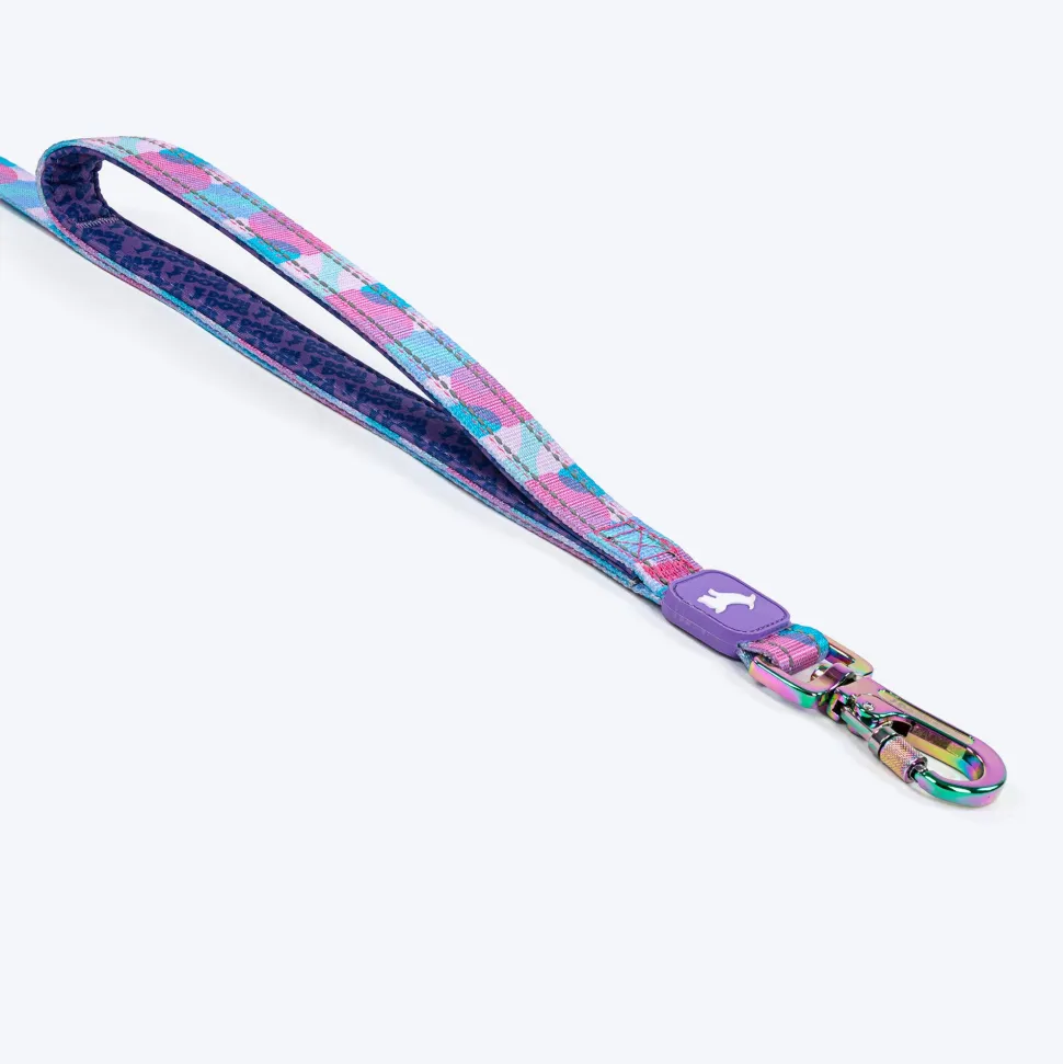 Dash Dog Galaxy Dual Handle Leash For Dog - Purple