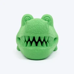 Dash Dog Goofy Gator Chew Toy For Dog - Green