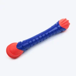 Dash Dog Groovy Grip Chew Toy For Dog - Blue & Red