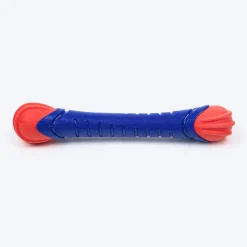 Dash Dog Groovy Grip Chew Toy For Dog - Blue & Red